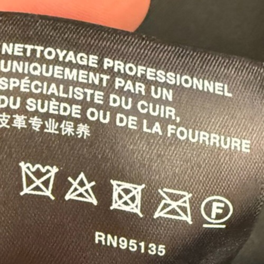 Lafayette 148 New York Women's Black Leather Ankle Leggings Pants Size L - Picture 8 of 11